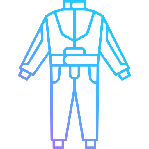 traje de carrera icono gratis