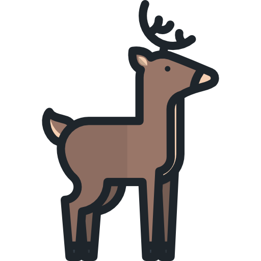 ciervo icono gratis