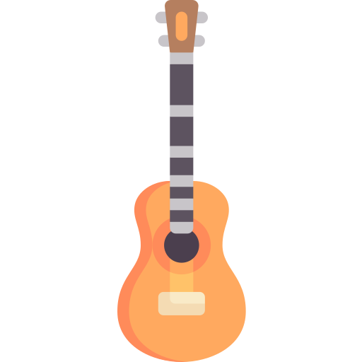 Guitarra acústica icono gratis