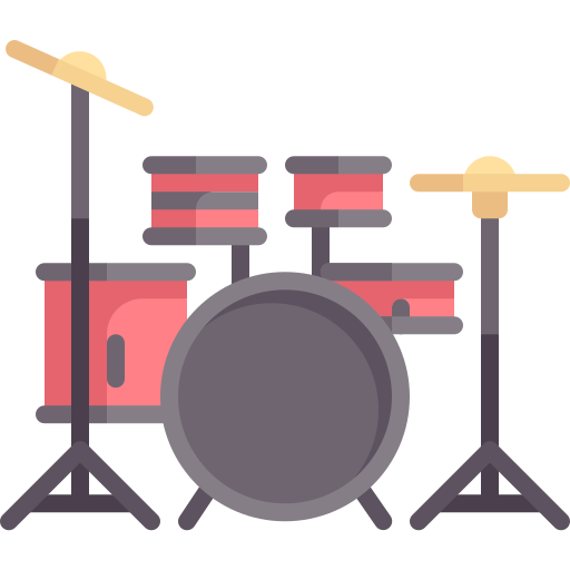 Bateria - ícones de música gratuitosBateria - ícones de música gratuitos  