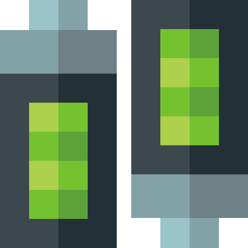 Batteries free icon