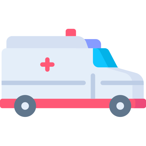 Ambulância grátis ícone Ambulância grátis ícone