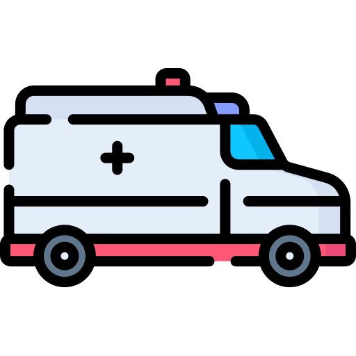 Ambulância grátis ícone Ambulância grátis ícone