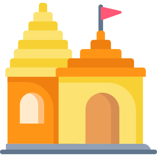 Templo grátis ícone
