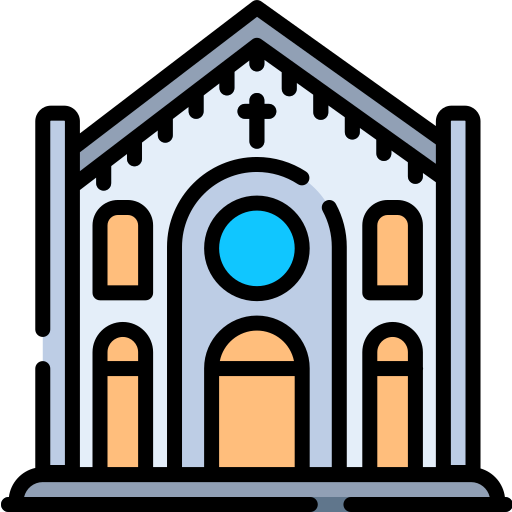 Église Icône gratuit Église Icône gratuit