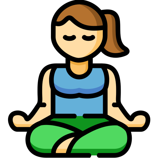 Yoga icono gratis