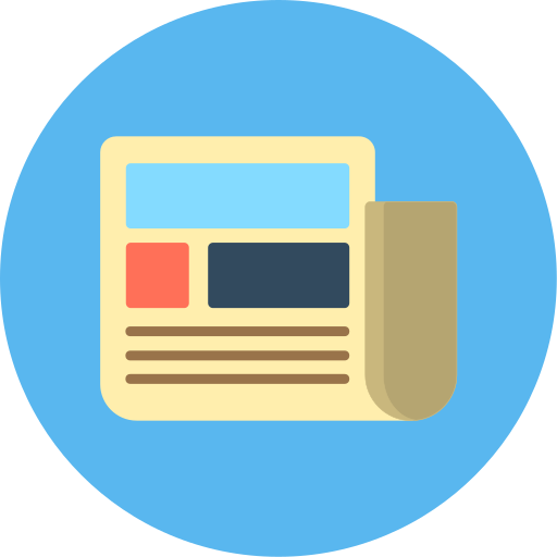 periódico icono gratis