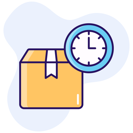 délai de livraison Icône gratuit