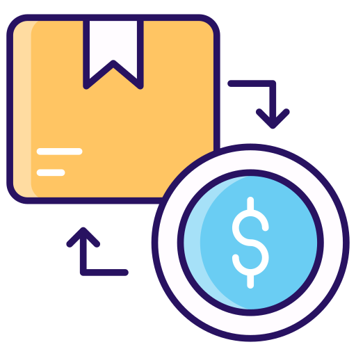 pago contra reembolso icono gratis