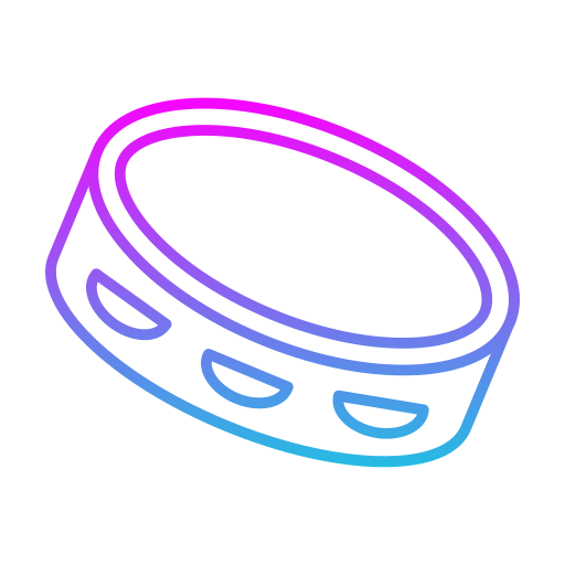 pandereta icono gratis