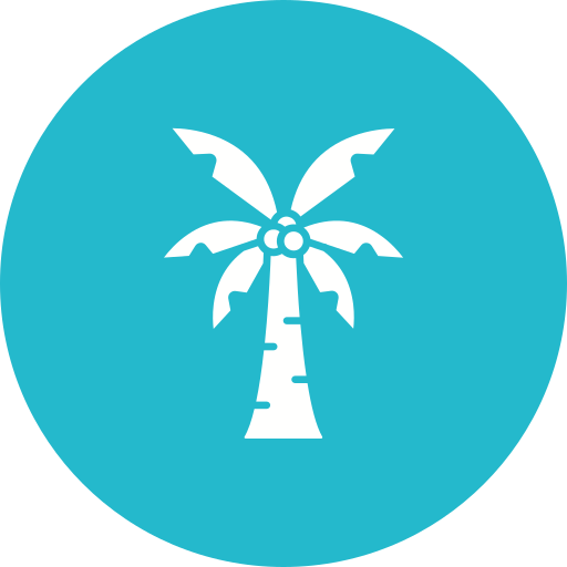 palmera icono gratis