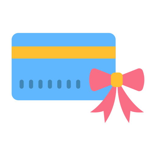 Подарочная карта бесплатно иконка Подарочная карта бесплатно иконка