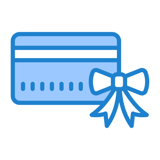 Подарочная карта бесплатно иконка Подарочная карта бесплатно иконка