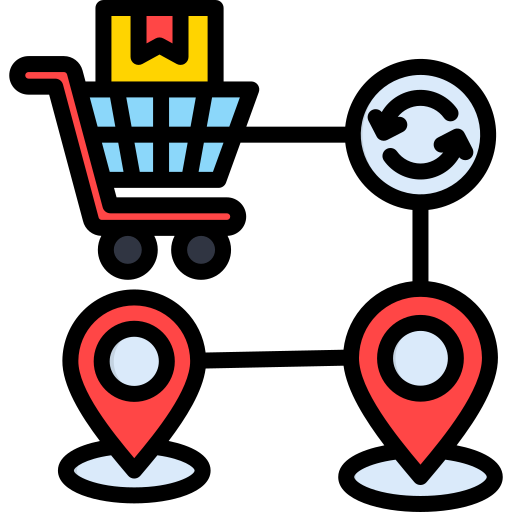 entrega logística icono gratis