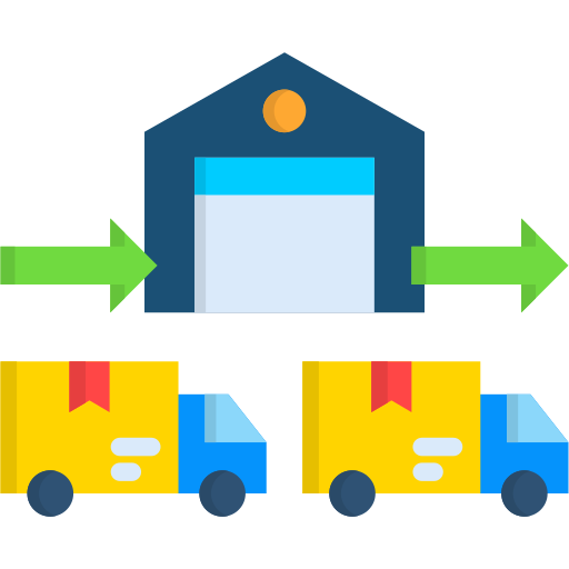 cross docking icono gratis