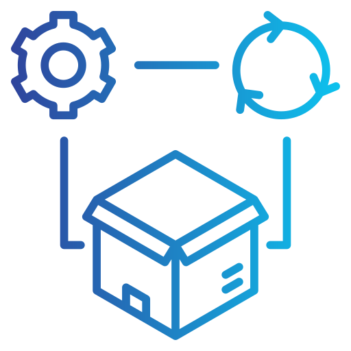 cadena de productos icono gratis