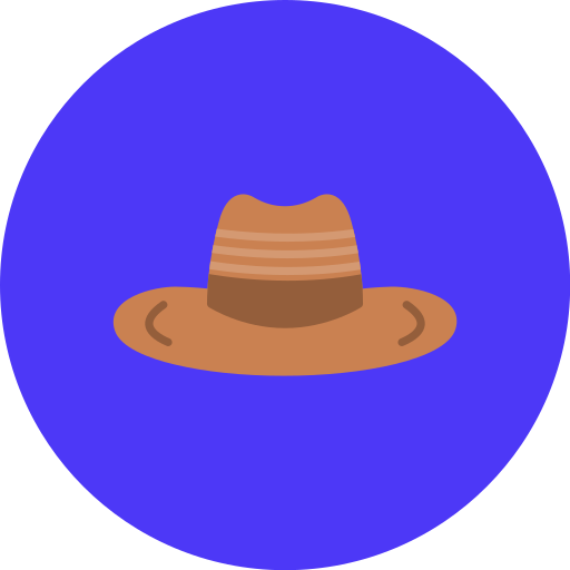 sombrero de vaquero icono gratis