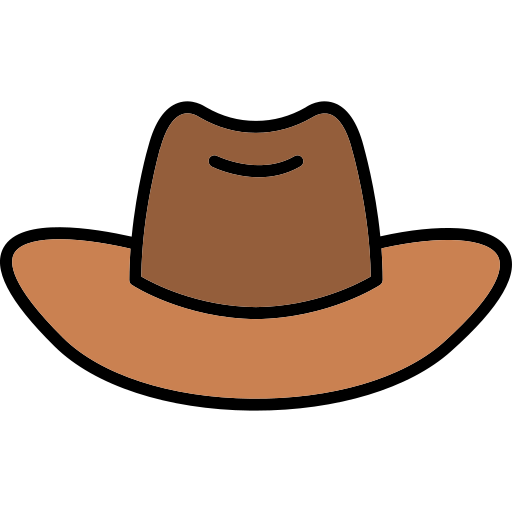 sombrero de vaquero icono gratis