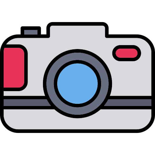 cámara de fotos icono gratis