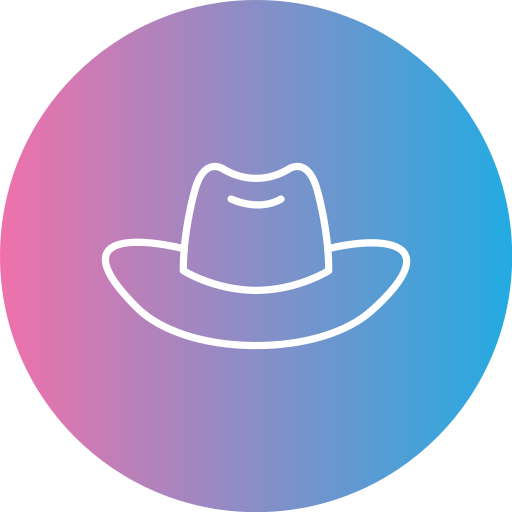 sombrero de vaquero icono gratis