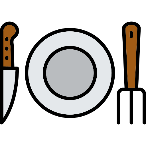 tenedor y cuchillo icono gratis