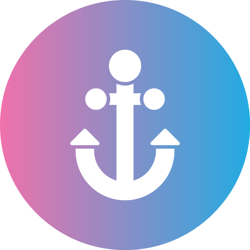 Anchor free icon