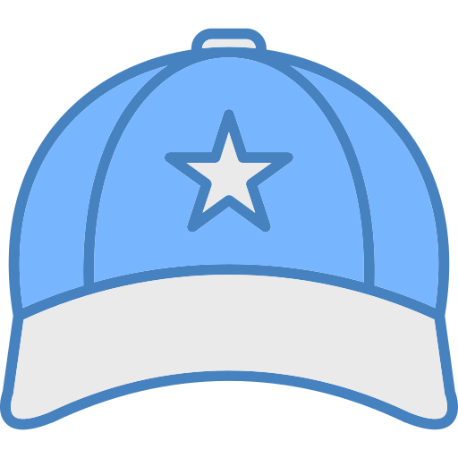 gorra de béisbol icono gratis