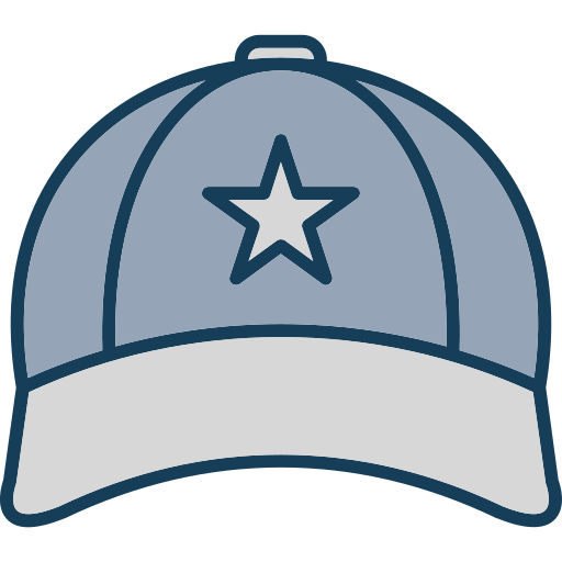 gorra de béisbol icono gratis