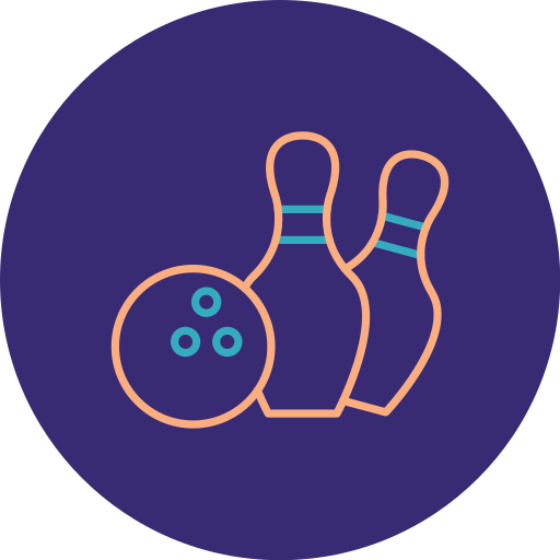 quilles de bowling Icône gratuit