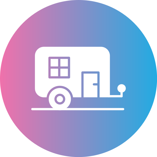 caravana icono gratis