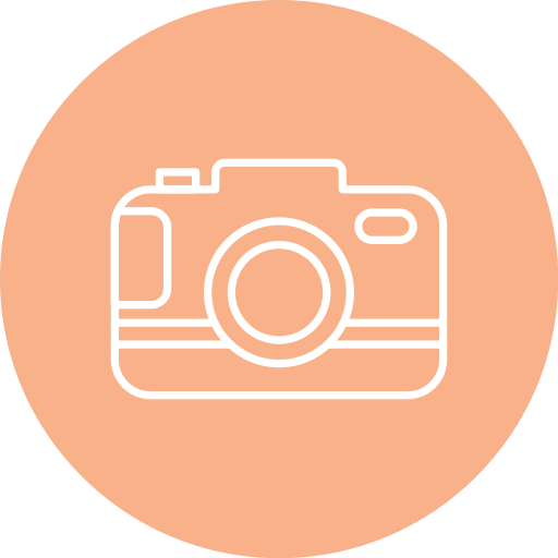 cámara de fotos icono gratis