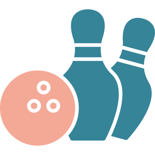 quilles de bowling Icône gratuit quilles de bowling Icône gratuit
