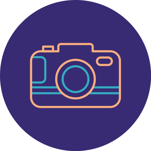 cámara de fotos icono gratis