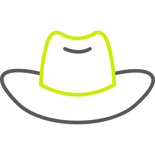 sombrero de vaquero icono gratis