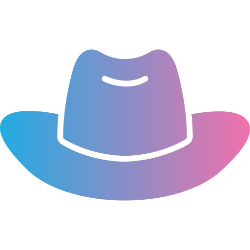 sombrero de vaquero icono gratis