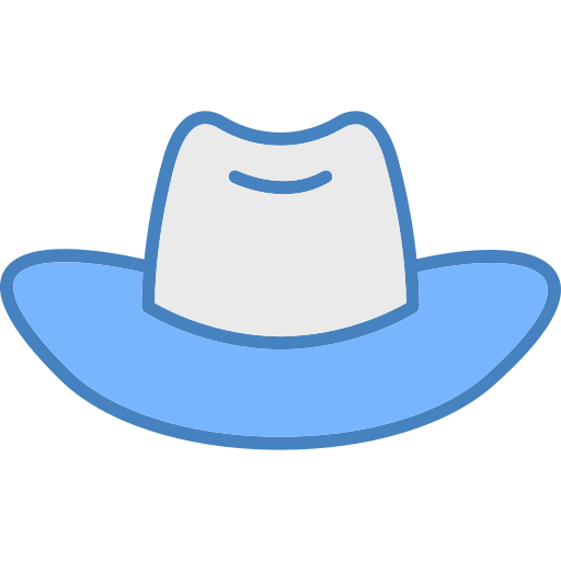 sombrero de vaquero icono gratis