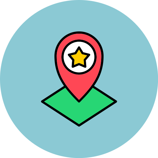 ubicación del mapa icono gratis