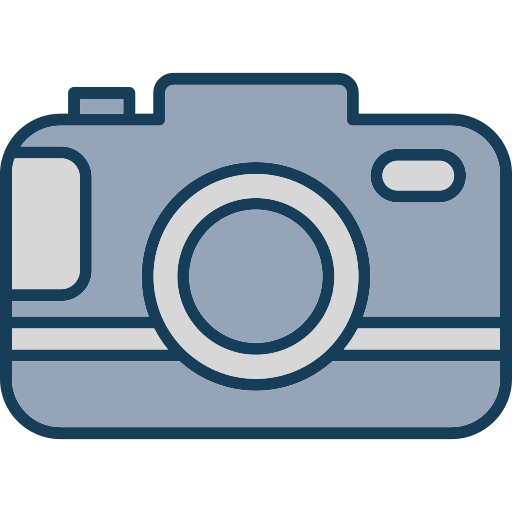 cámara de fotos icono gratis