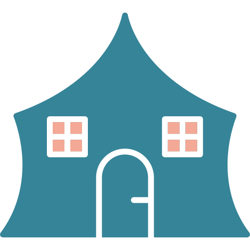 cámping icono gratis