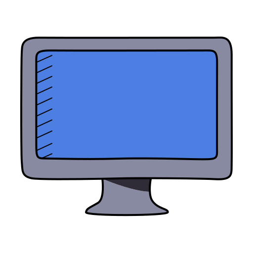 monitor grátis ícone