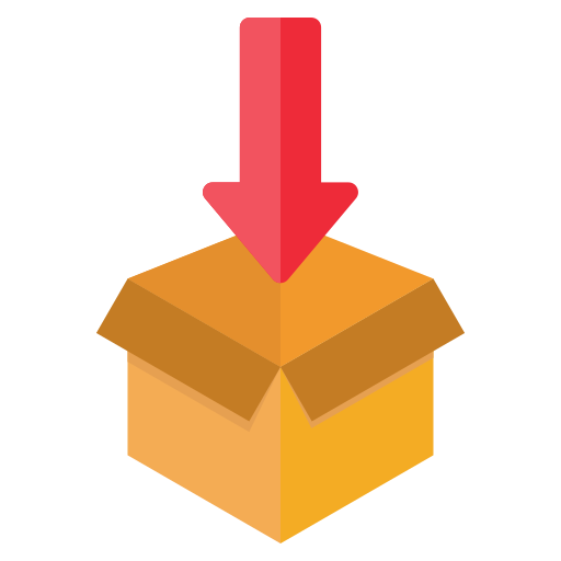 paquete icono gratis