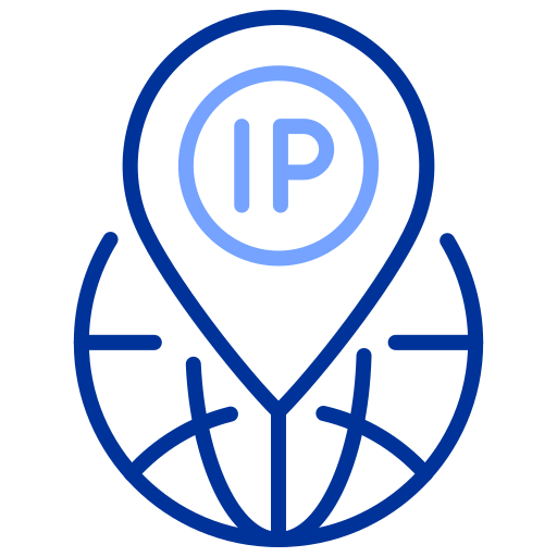 endereço ip grátis ícone