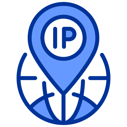 dirección ip icono gratis