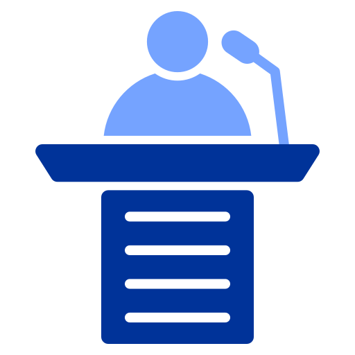 Presenter free icon Presenter free icon