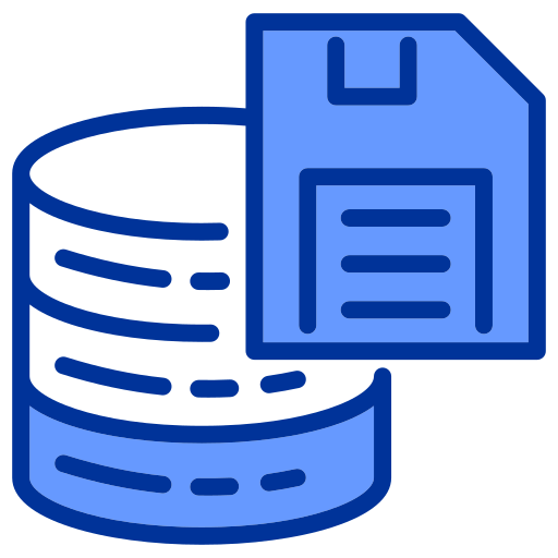 almacenamiento de datos icono gratis