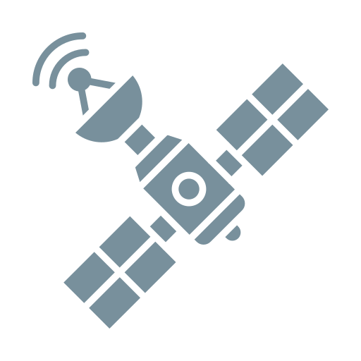 satélite grátis ícone
