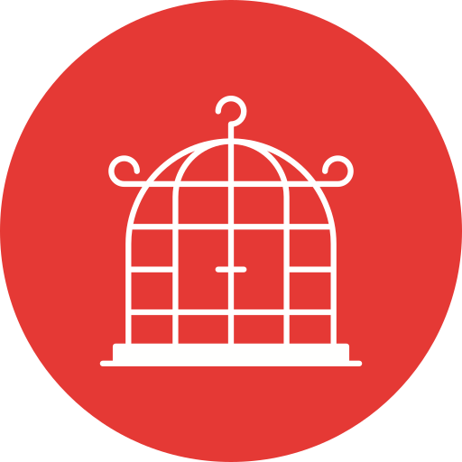 jaula icono gratis