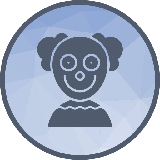 Clown free icon Clown free icon