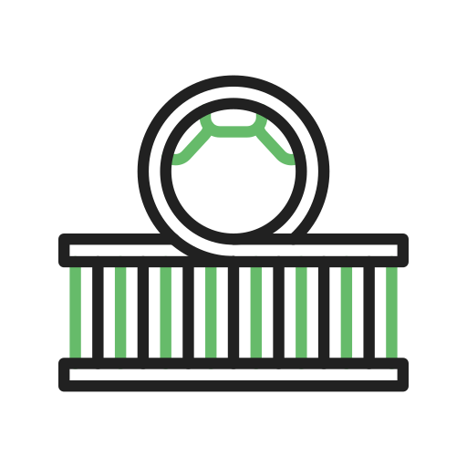 montaña rusa icono gratis