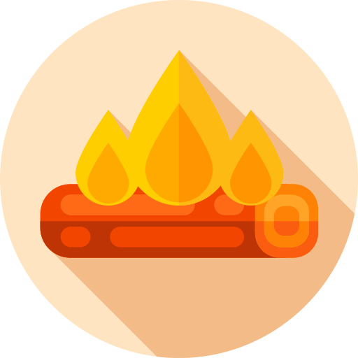 Campfire free icon Campfire free icon